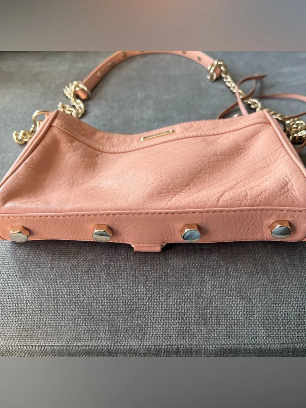 Rebecca‎ Minkhoff Mini Mac Crossbody Bag Pale Pink